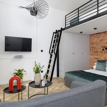 Graphite Ap With Balcony By Square - Old Town * Krakow
