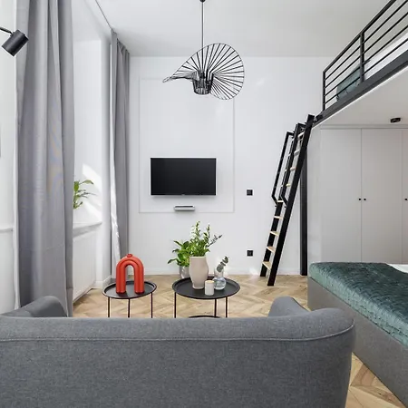 Balcony - Kazimierz- 41 Starowislna Street Lägenhet Kraków